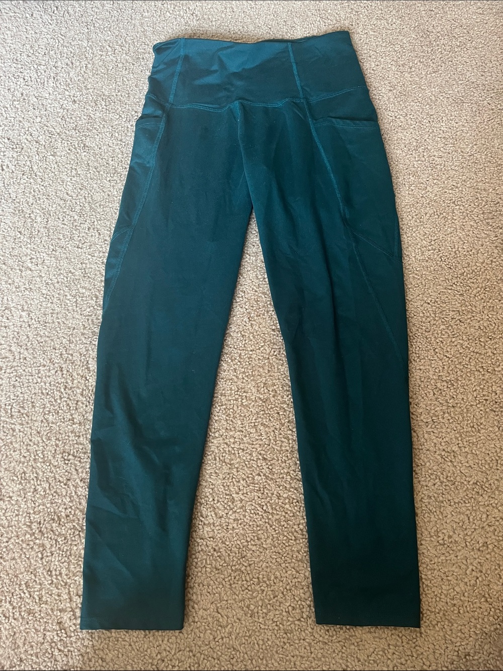 Forest Green Exercise Leggings